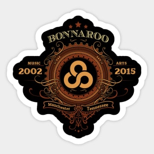 Bonneroo Fest Retro Sticker